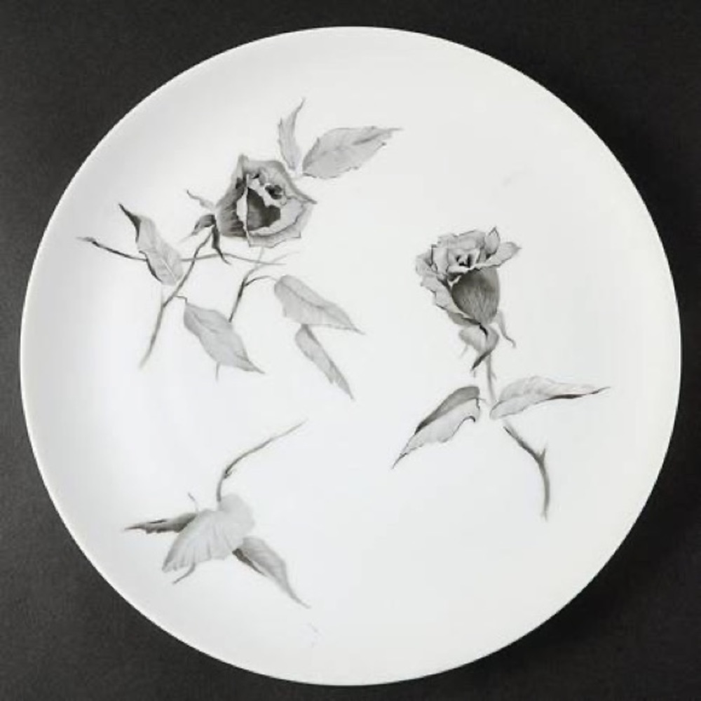 Salad Plate Jet Rose by ROSENTHAL CONTINENTAL